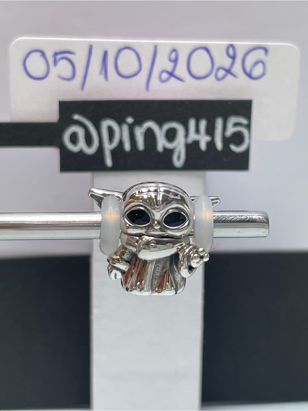 Pandora Star War Baby Yoda Charm